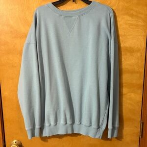 Aeropostale Men's Sky Blue Crewneck Sweater